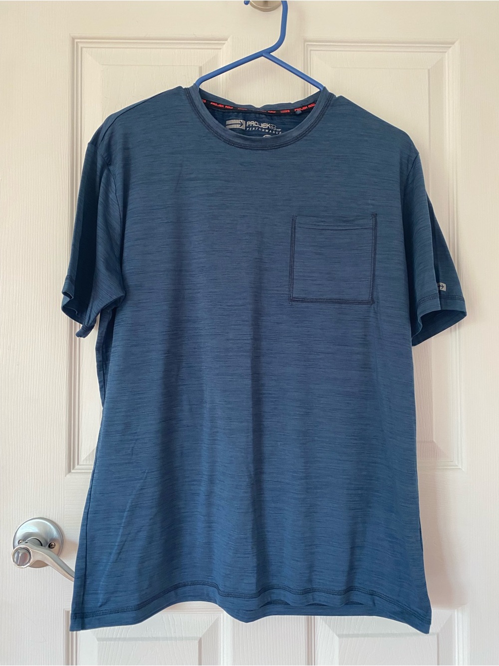 PRO-HEAT Blue Short-Sleeve Pocket Tee